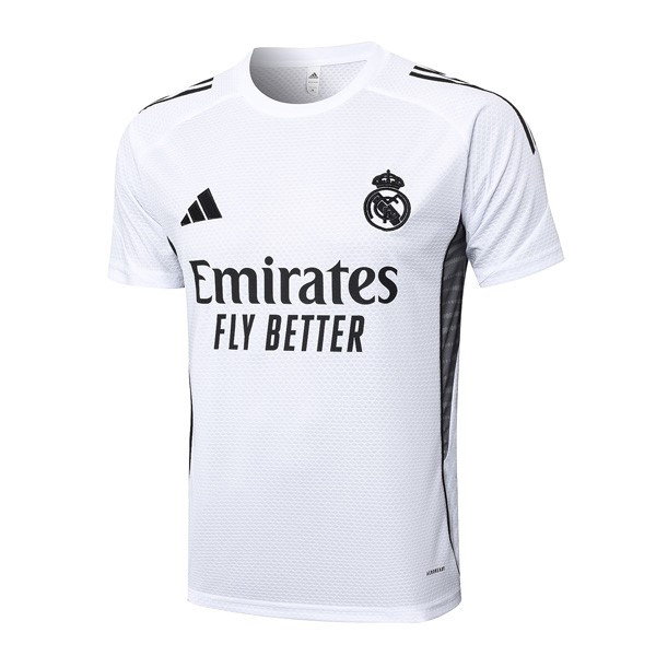 Camiseta Entrenamiento Real Madrid 2025-2026 Blanco 3 Camiseta Entrenamiento Real Madrid 2025-2026 Blanco 3